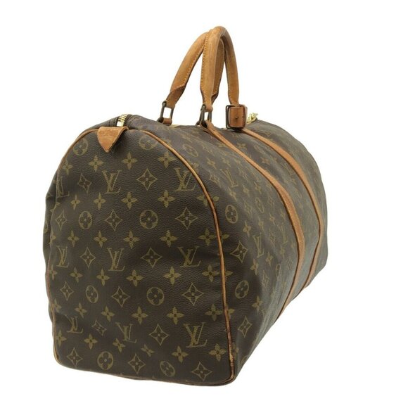 Auth LOUIS VUITTON Keepall 50 M41426 Monogram SD Boston Bag Monogram Canvas - Picture 2 of 13